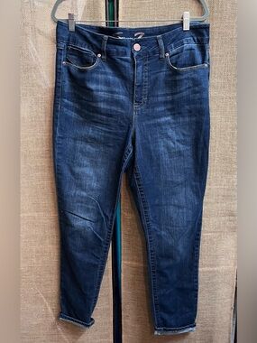 Seven7 Dark Wash Women's Stretch Jeans